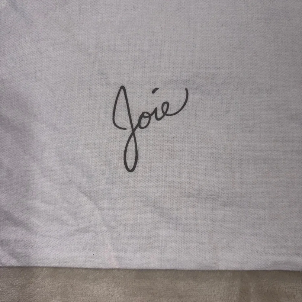 Joie White Cotton Luxury Dust Bags Set of 3 Drawstring Storage Pouches 14x16